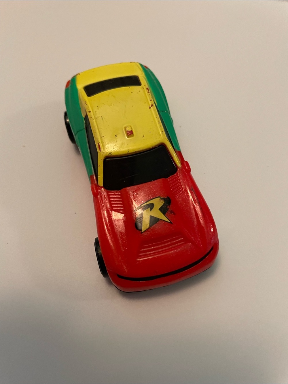 Hot Wheels DC Comics Robin from Batman Pull Back Toy Car McDonald's